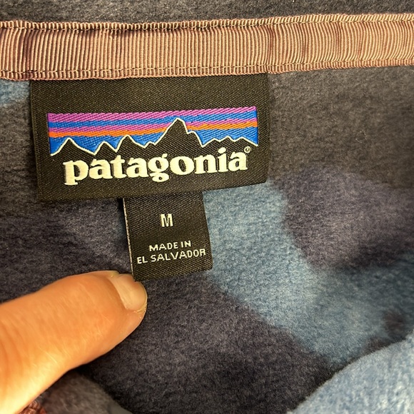 Patagonia Micro D Snap Pullover in Dolomite   Blue - Picture 8 of 12